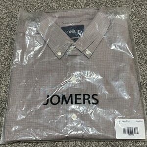 NWT Jomers Plaid Long Sleeve Collared Shirt